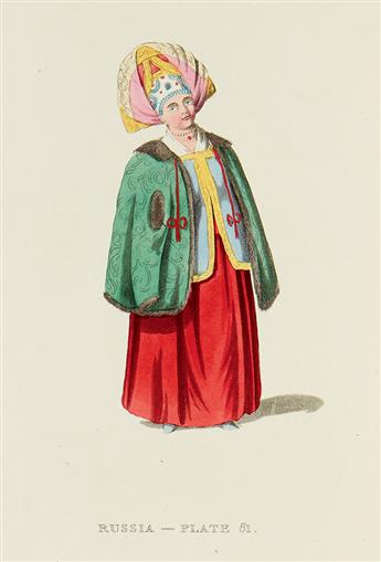 (COSTUME.) Alexander, William. Picturesque Representations of the Dress and Manners of the Russians.